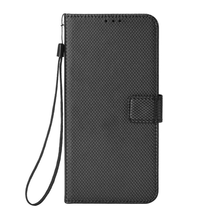 For Blackview A50 Diamond Texture Leather Phone Case(Black) - More Brand by PMC TechLife | Online Shopping South Africa | PMC TechLife | Buy Now Pay Later Mobicred