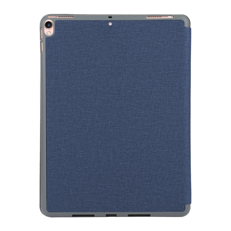 Mutural King Kong Series Deformation Holder Leather Tablet Case For iPad Pro 10.5 2019 / 2017(Blue) - free shipping - PMC TechLife - Order now!