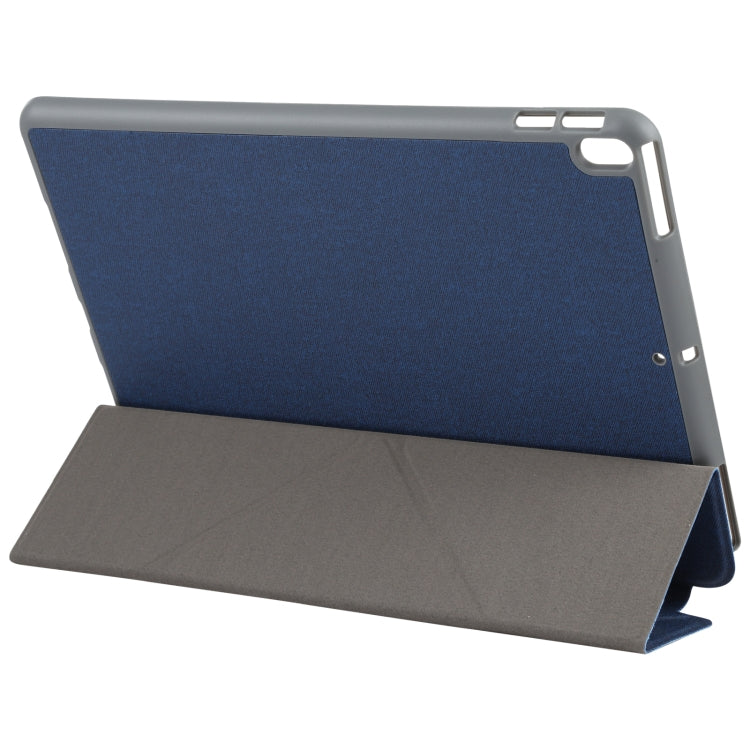 Mutural King Kong Series Deformation Holder Leather Tablet Case For iPad Pro 10.5 2019 / 2017(Blue) - free shipping - PMC TechLife - Order now!