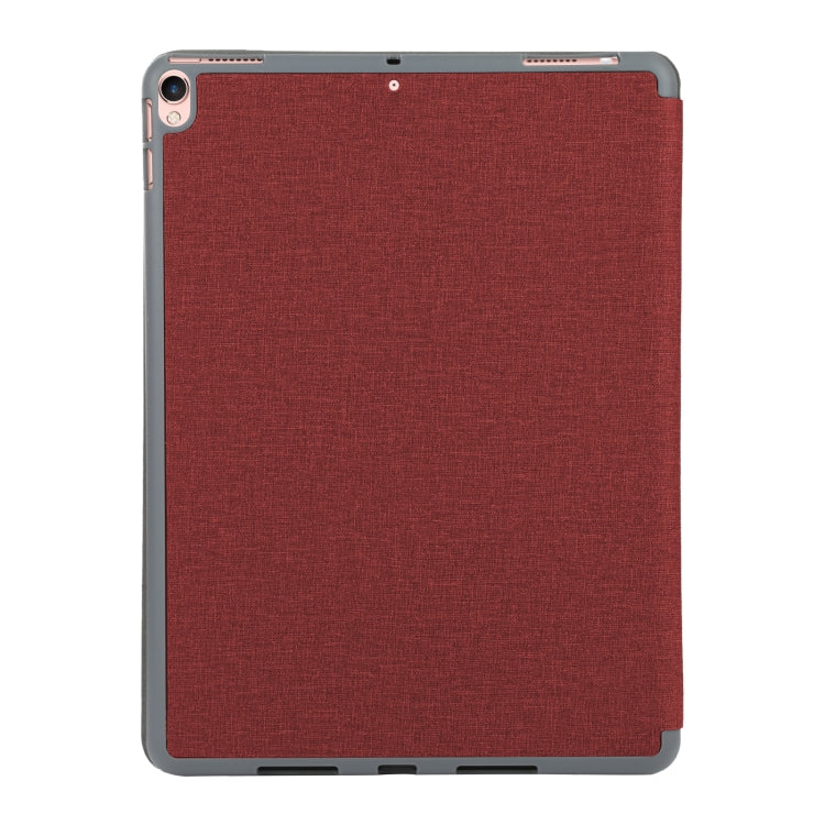 Mutural King Kong Series Deformation Holder Leather Tablet Case For iPad Pro 10.5 2019 / 2017(Red) - free shipping - PMC TechLife - Order now!