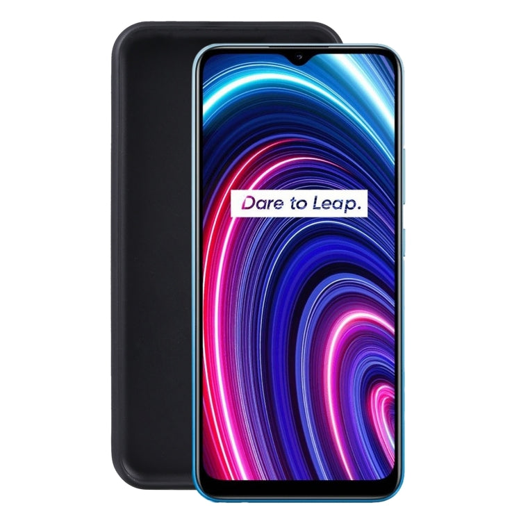 For OPPO Realme C25Y TPU Phone Case(Black) - Realme Cases by PMC TechLife | Online Shopping South Africa | PMC TechLife | Buy Now Pay Later Mobicred