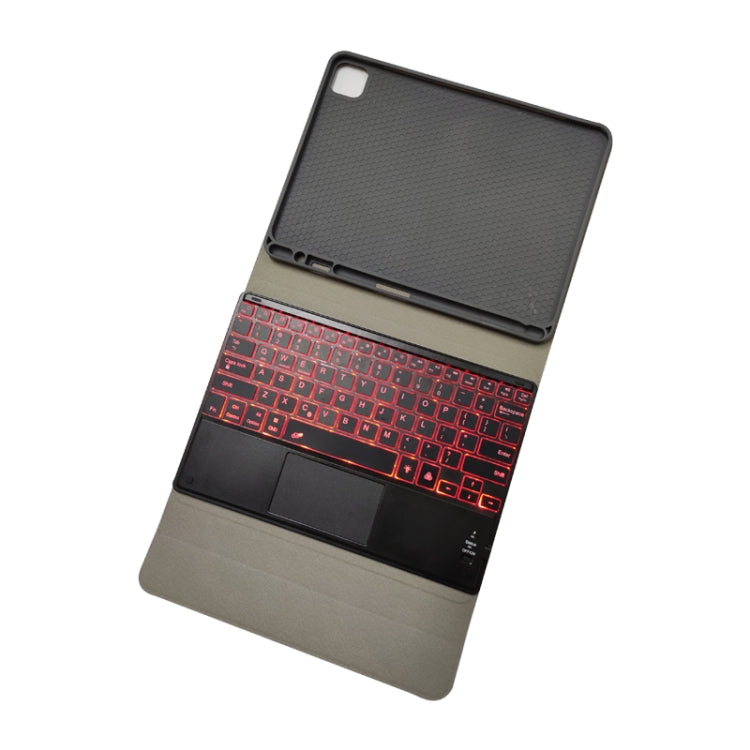 RK11T Backlight Detachable Touch Bluetooth Keyboard TPU Horizontal Flip Leather Tablet Case for iPad Pro 11 2020 / 2018 with Holder & Pen Slot(Rose Gold) - For iPad Pro by PMC TechLife | Online Shopping South Africa | PMC TechLife
