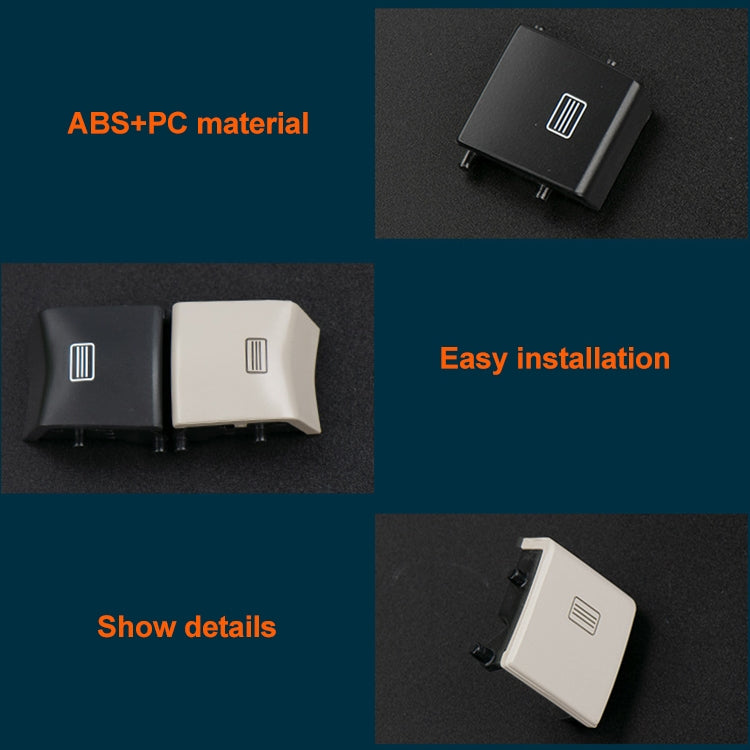 Car Dome Light Button Sunroof Window Switch Button for Mercedes-Benz W166 / W292 2012-, Left Driving, Style:Flat(Porcelain White) - Car Switches by PMC TechLife | Online Shopping South Africa | PMC TechLife | Buy Now Pay Later Mobicred