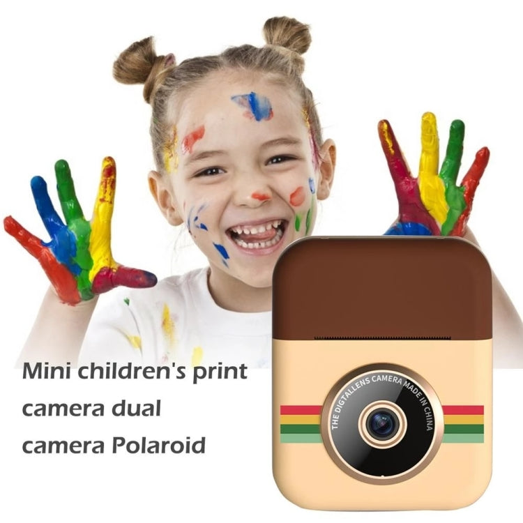 No Memory Card CP08 2.4 inch IPS HD Screen Children Instant Camera - Children Cameras by PMC TechLife | Online Shopping South Africa | PMC TechLife | Buy Now Pay Later Mobicred