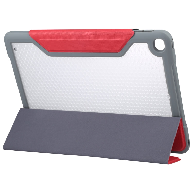For iPad 10.2 / iPad Pro 10.5 Mutural Yagao Series PC Horizontal Flip Leather Tablet Case(Red) - free shipping - PMC TechLife - Order now!