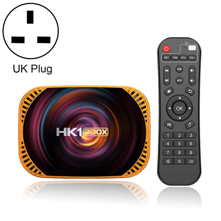 MECOOL HK1RBOX X4 4K TV Box, Android 11 Amlogic S905X4 CPU with RC 4GB+64GB(UK Plug) - free shipping - PMC TechLife - Order now!