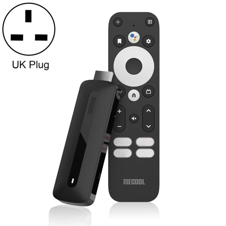 Mecool KD3 4K TV Stick, Android 11 Amlogic S905Y4 CPU 2GB+8GB with RC(UK Plug) - free shipping - PMC TechLife - Order now!