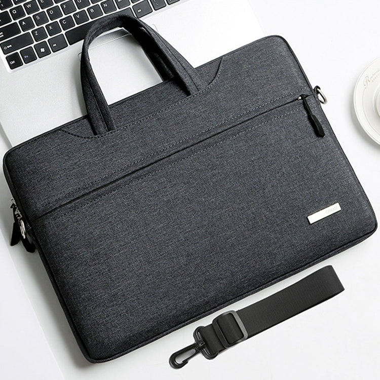 Handbag Laptop Bag Inner Bag with Shoulder Strap, Size:12 inch(Dark Grey) - Other by PMC TechLife | Online Shopping South Africa | PMC TechLife | Buy Now Pay Later Mobicred