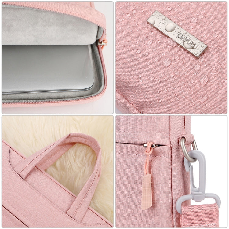 Handbag Laptop Bag Inner Bag with Shoulder Strap/Power Bag, Size:14 inch(Pink) - free shipping - PMC Jewellery - Order now!
