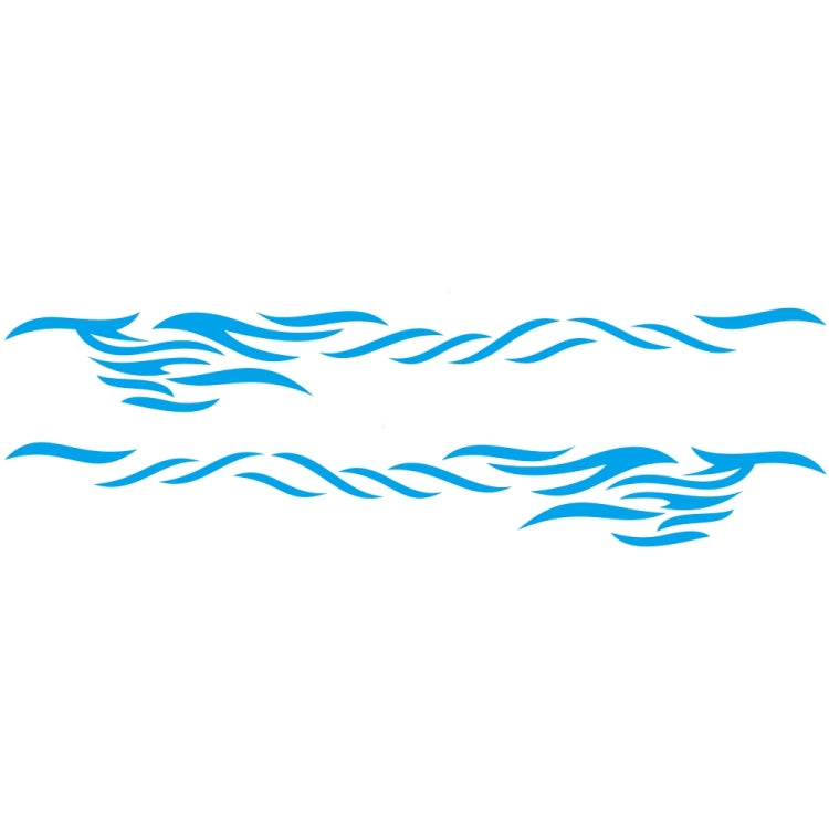 2 PCS/Set D-369 Totem Pattern Car Decorative Sticker(Blue) - Decorative Sticker by PMC TechLife | Online Shopping South Africa | PMC TechLife | Buy Now Pay Later Mobicred