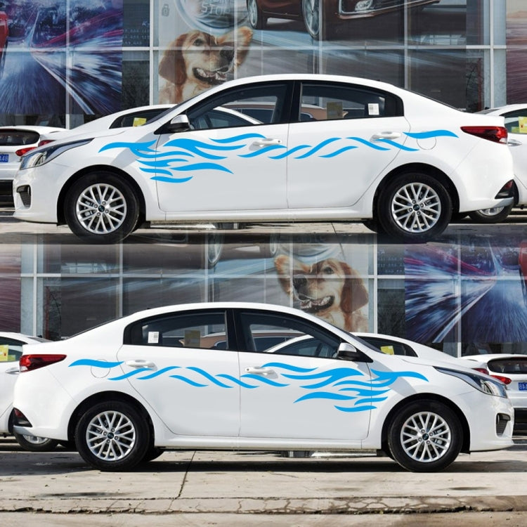 2 PCS/Set D-369 Totem Pattern Car Decorative Sticker(Blue) - Decorative Sticker by PMC TechLife | Online Shopping South Africa | PMC TechLife | Buy Now Pay Later Mobicred