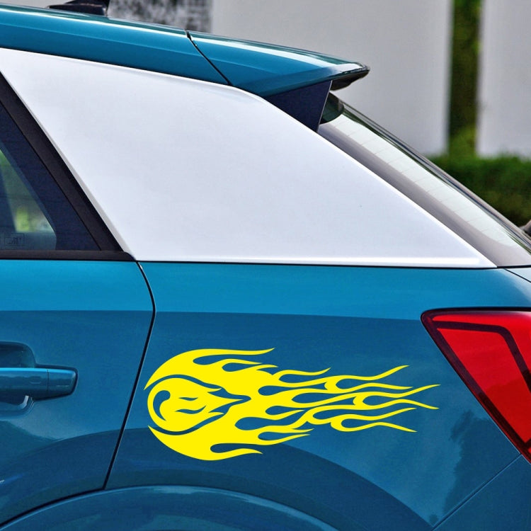 D-451 Car Modified Side Door Front Rear Bumpers Rearview Mirror Decorative Sticker(Yellow) - Decorative Sticker by PMC TechLife | Online Shopping South Africa | PMC TechLife | Buy Now Pay Later Mobicred