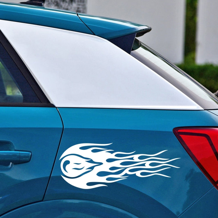 D-451 Car Modified Side Door Front Rear Bumpers Rearview Mirror Decorative Sticker(White) - Decorative Sticker by PMC TechLife | Online Shopping South Africa | PMC TechLife | Buy Now Pay Later Mobicred