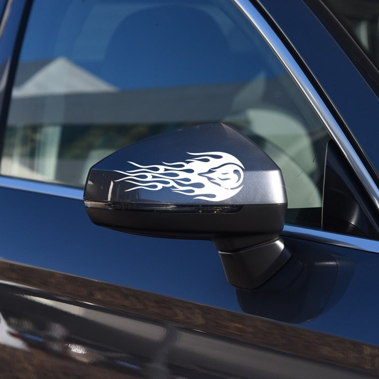 D-451 Car Modified Side Door Front Rear Bumpers Rearview Mirror Decorative Sticker(White) - Decorative Sticker by PMC TechLife | Online Shopping South Africa | PMC TechLife | Buy Now Pay Later Mobicred