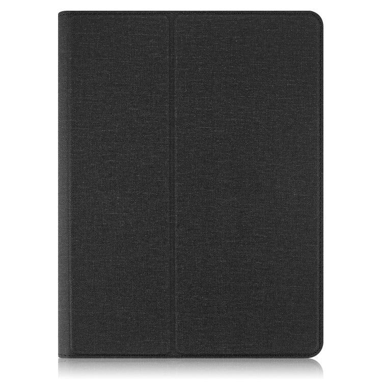 For 10 inch Cloth Texture 360 Rotation Horizontal Flip Universal Tablet PC Leather Case with Pen Slot(Black) - 10 - 11 inch by PMC TechLife | Online Shopping South Africa | PMC TechLife | Buy Now Pay Later Mobicred