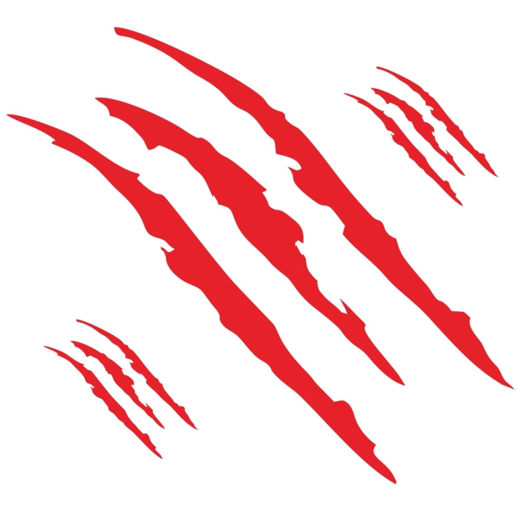 D-865 Claw Scratches Pattern Car Modified Decorative Sticker(Red) - free shipping - PMC TechLife - Order now!