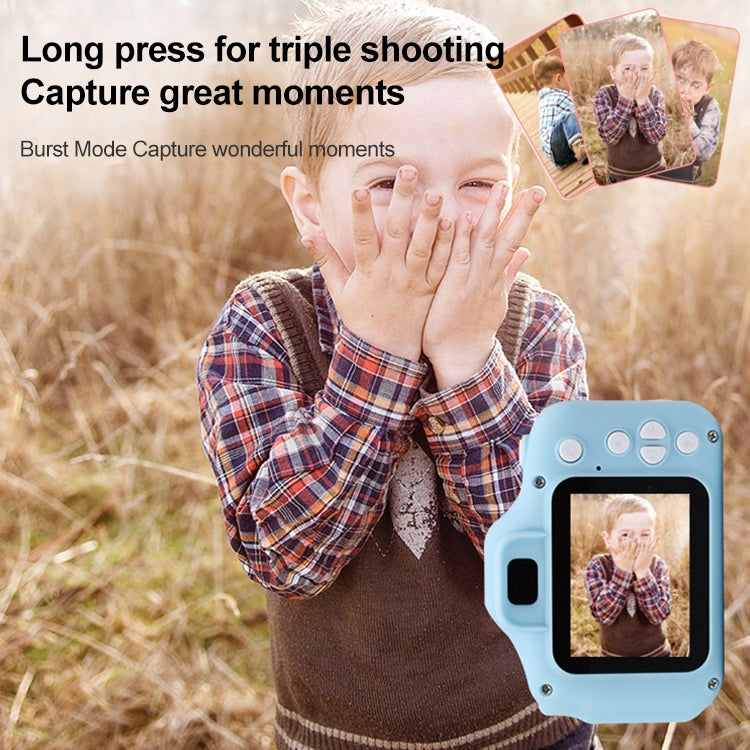 X2S 2.0 Inch LCD Screen Mini Children Camera Digital Camera, Resolution:HD Single Camera 1300W+ 32G Memory Card + Card Reader + Cartoon Stickers(Green) - Children Cameras by PMC TechLife | Online Shopping South Africa | PMC TechLife | Buy Now Pay Later Mobicred