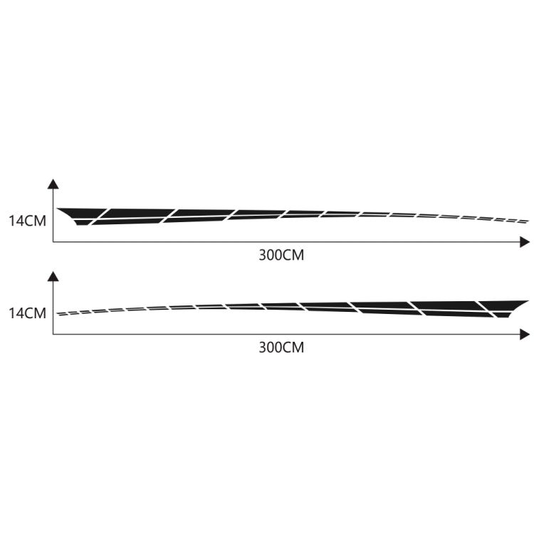 2 PCS/Set D-961 Checkered Flag Pattern Car Modified Decorative Sticker(Black) - Decorative Sticker by PMC TechLife | Online Shopping South Africa | PMC TechLife | Buy Now Pay Later Mobicred