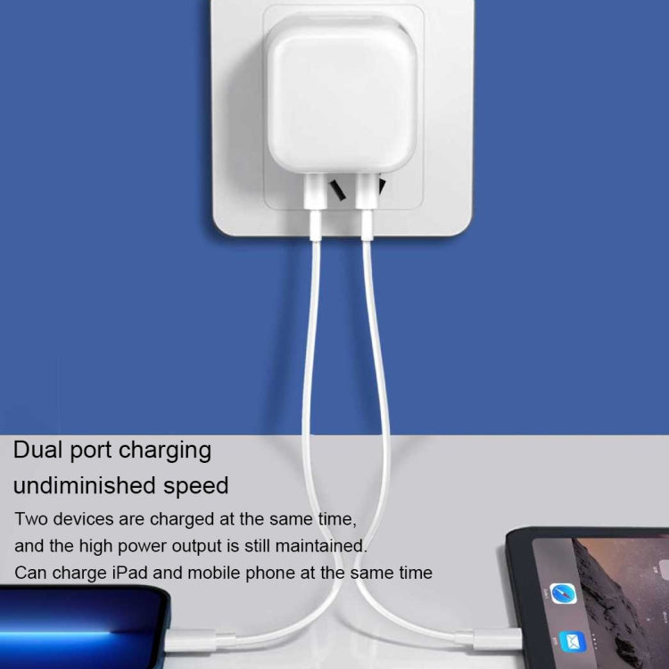 PD 50W Dual USB-C / Type-C Ports Charger(US Plug) - free shipping - PMC Jewellery - Order now!
