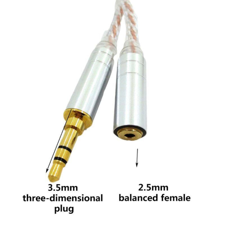 ZS0156 Balanced Inter-conversion Audio Cable(3.5 Stereo Male to 2.5 Balance Female) - free shipping - PMC Jewellery - Order now!