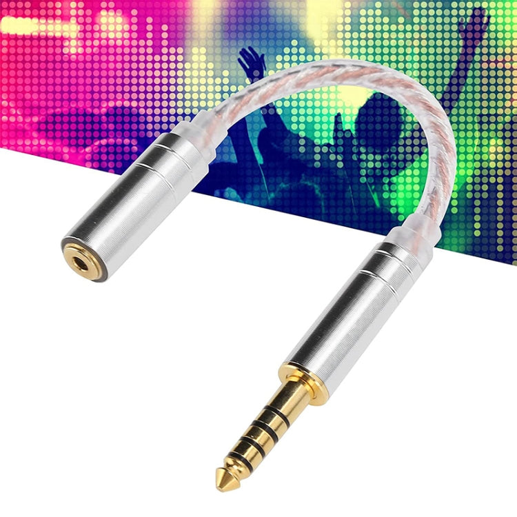 ZS0156 Balanced Inter-conversion Audio Cable(4.4 Balanced Male to 3.5 Balanced Female) - Headset Accessories by PMC Jewellery | Online Shopping South Africa | PMC Jewellery | Buy Now Pay Later Mobicred