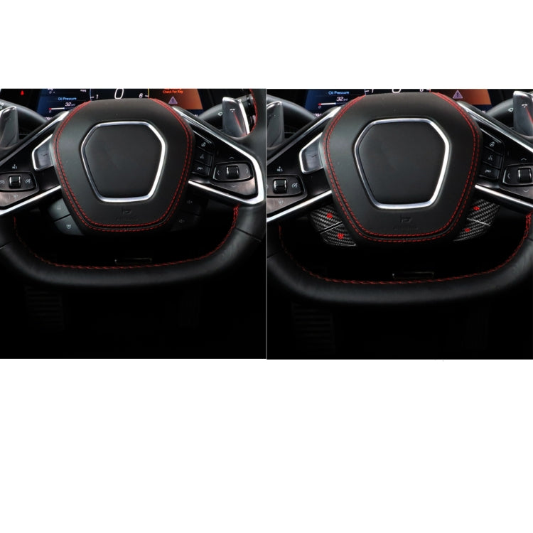 Car Steering Wheel Below Buttons for Chevrolet Corvette C8 2020-2021(Red) - Steering Wheel Accessories by PMC TechLife | Online Shopping South Africa | PMC TechLife | Buy Now Pay Later Mobicred