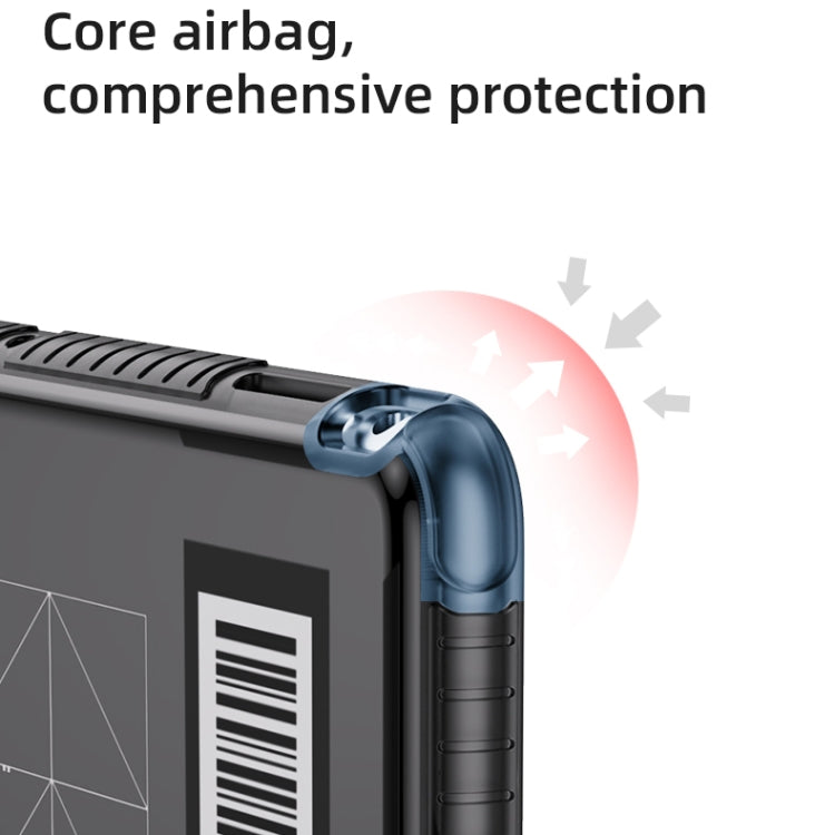 Mutural XingTu Series Tablet Case with Holder For iPad 10.2 2021 / 2020 / Pro 10.5 inch(Cyan) - free shipping - PMc TechLife - Order now!