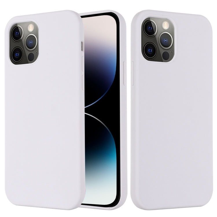 For iPhone 14 Pro Shockproof Silicone Magsafe Case(White) - iPhone 14 Pro Cases by PMC TechLife | Online Shopping South Africa | PMC TechLife | Buy Now Pay Later Mobicred