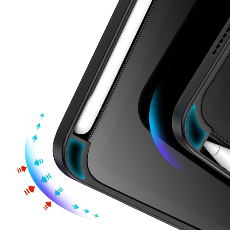 For iPad mini (2021)/mini 6 / mini 7 DUX DUCIS Magi Series Shockproof Tablet Case(Black) - iPad mini 6 Cases by DUX DUCIS | Online Shopping South Africa | PMC Jewellery | Buy Now Pay Later Mobicred