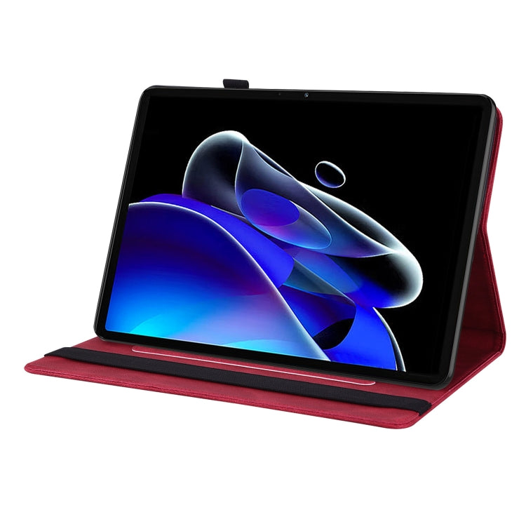 For Realme Pad X Butterfly Flower Embossed Leather Tablet Case(Red) - free shipping - PMC TechLife - Order now!