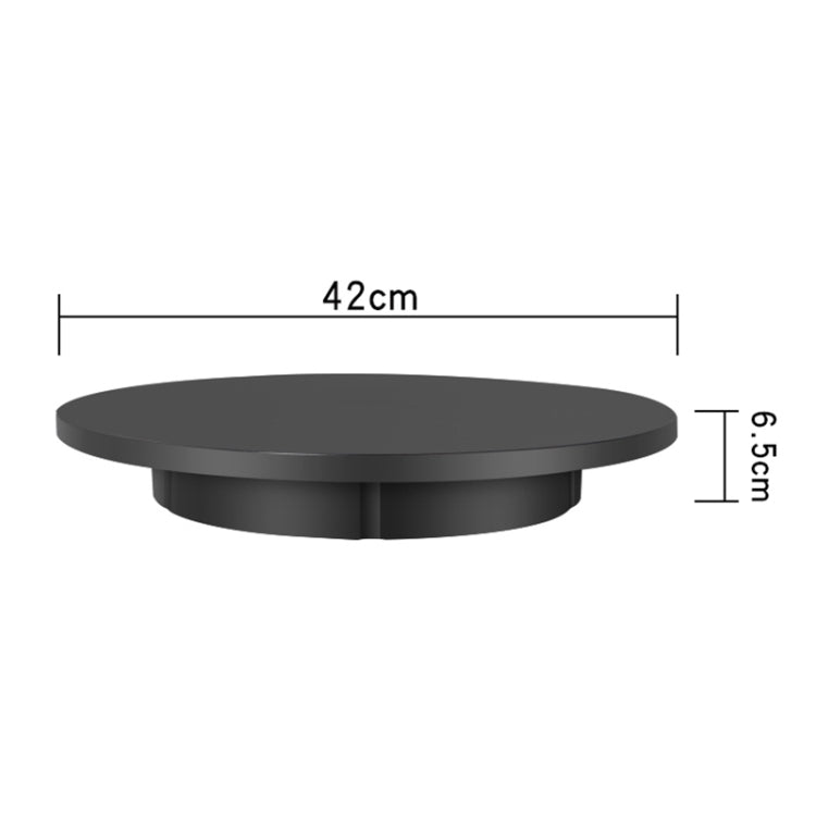42cm Charging Rotating Display Stand Video Shooting Turntable, Load: 100kg, Power Plug:AU Plug(Black) -  by PMC TechLife | Online Shopping South Africa | PMC TechLife | Buy Now Pay Later Mobicred