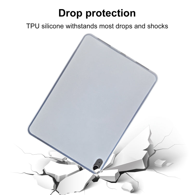 TPU Tablet Case For iPad Air 11 2024 / Air 2020 / 2022 10.9 (Frosted Clear) - iPad Air (2022) / (2020) 10.9 Cases by PMC TechLife | Online Shopping South Africa | PMC TechLife | Buy Now Pay Later Mobicred
