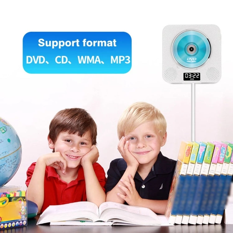 Kecag KC-608 Wall Mounted HD DVD Player Bluetooth CD Player(White) - free shipping - PMC Jewellery - Order now!