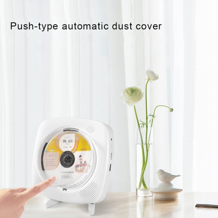 Kecag KC-609 Wall Mounted Home DVD Player Bluetooth CD Player, Specification:CD Version +(Black) - free shipping - PMC Jewellery - Order now!