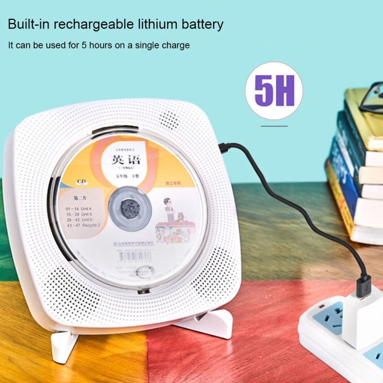 Kecag KC-609 Wall Mounted Home DVD Player Bluetooth CD Player, Specification:CD Version + Not Connected to TV + Charging Version(Blue) - free shipping - PMC Jewellery - Order now!