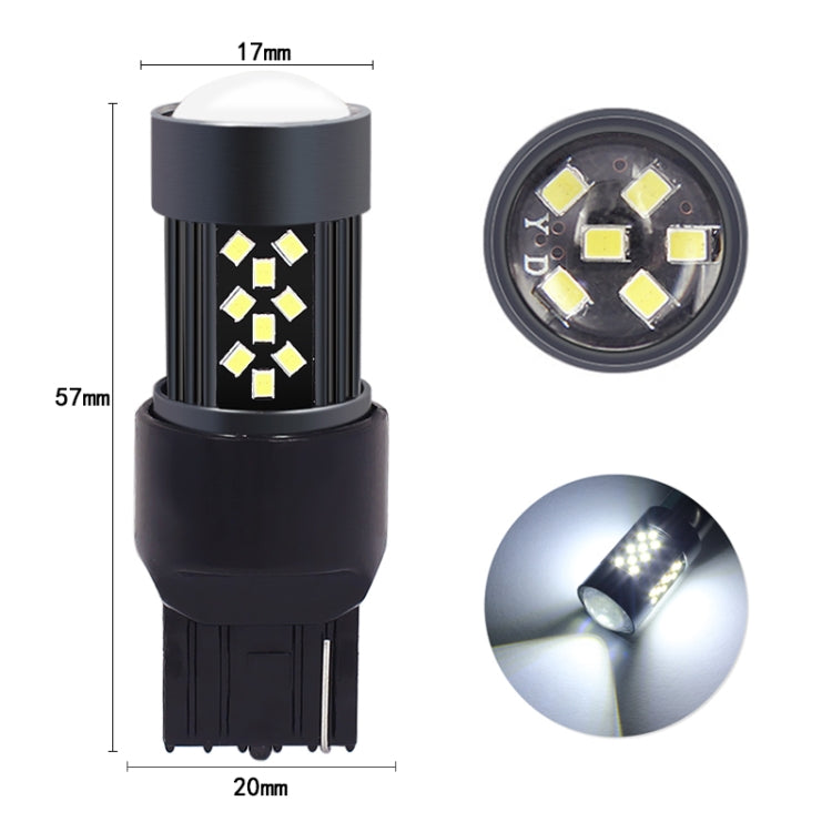 1 Pair 7440 12V 7W Continuous Car LED Fog Light(White Light) - Fog / Driving Lights by PMC TechLife | Online Shopping South Africa | PMC TechLife | Buy Now Pay Later Mobicred