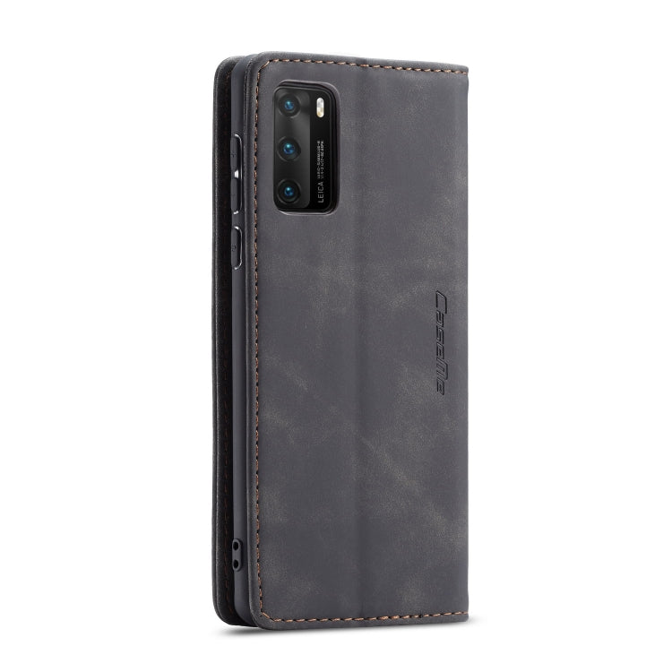 For Huawei P40 CaseMe-013 Multifunctional Horizontal Flip Leather Case with Card Slot & Holder & Wallet(Black) - Huawei Cases by CaseMe | Online Shopping South Africa | PMC Jewellery | Buy Now Pay Later Mobicred