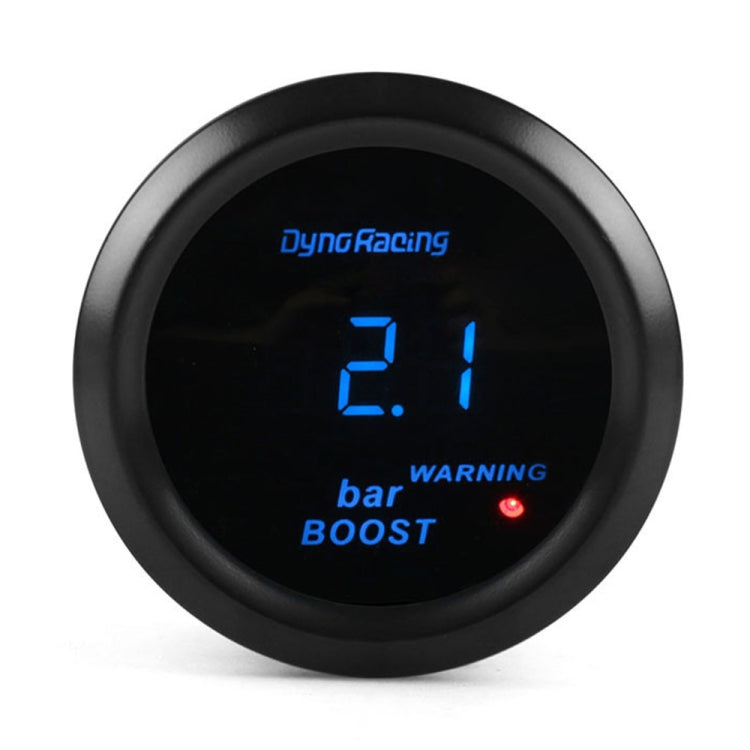 Car Modified 12V Universal 52mm Blue Light Digital Display Meter, Style:Turbo Boost Gauge BAR - Car Modification by PMC TechLife | Online Shopping South Africa | PMC TechLife