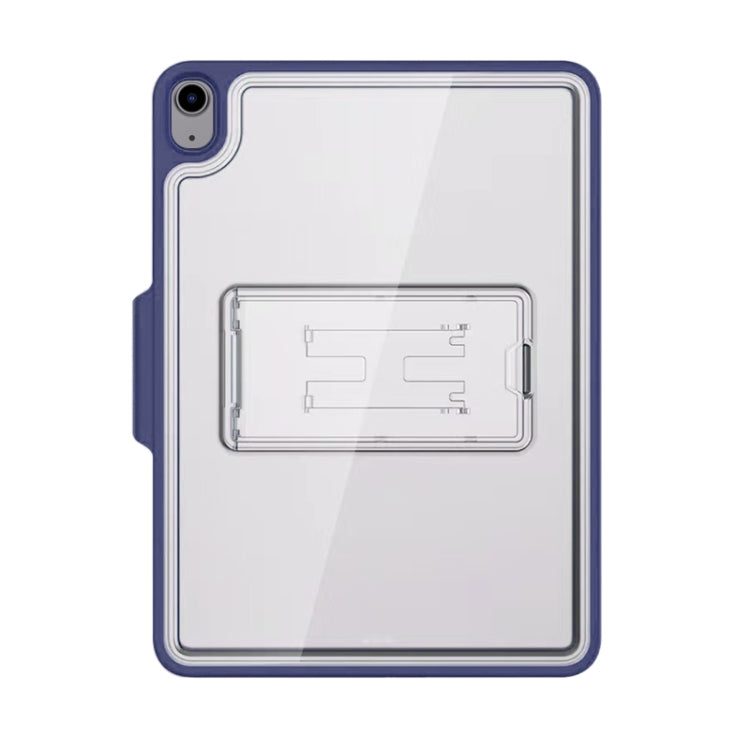 Mutural Transparent Holder Tablet Case For iPad Air 2022/ 2020 10.9(Navy Blue) - free shipping - PMc TechLife - Order now!