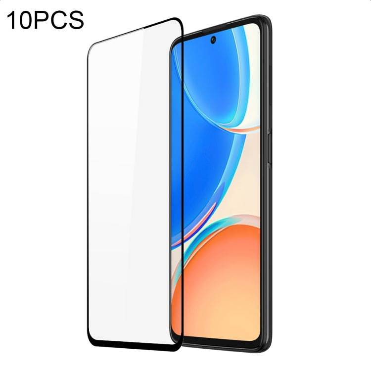10 PCS For Honor X8 DUX DUCIS 0.33mm 9H Medium Alumina Tempered Glass Film - free shipping - PMC Jewellery - Order now!