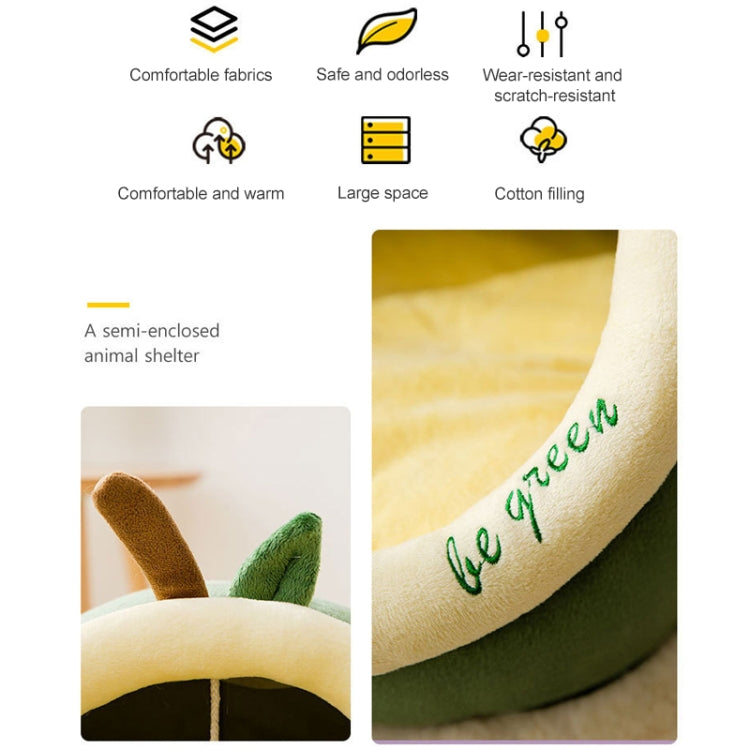 Semi-enclosed Pet Cat and Dog Bed Dog Kennel Pad Pet Supplies, Size:M(Blue Penguin) - Pet Houses & Accessories by PMC TechLife | Online Shopping South Africa | PMC TechLife | Buy Now Pay Later Mobicred