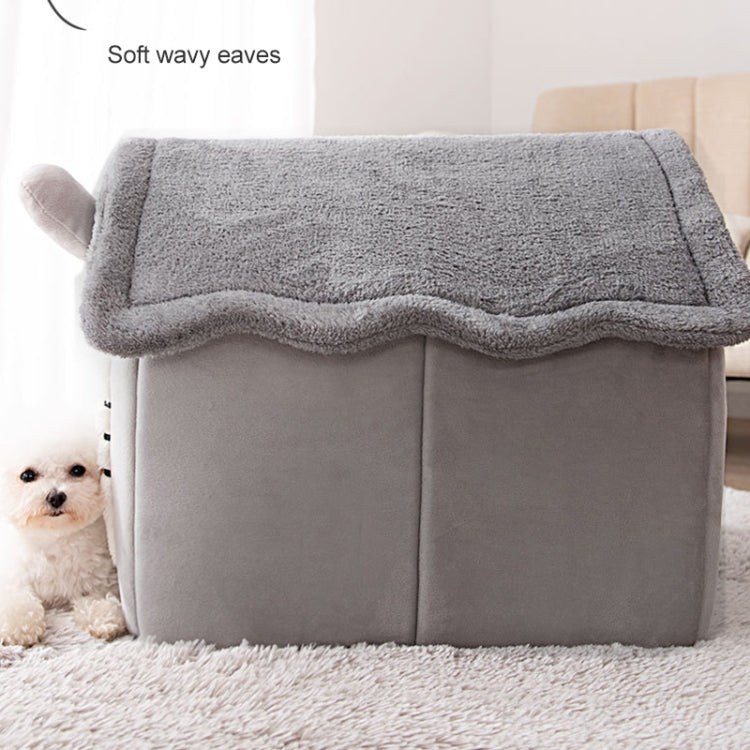 House Type Universal Removable and Washable Pet Dog Cat Bed Pet Supplies, Size:L(Green Dinosaurs) - Beds by PMC TechLife | Online Shopping South Africa | PMC TechLife | Buy Now Pay Later Mobicred