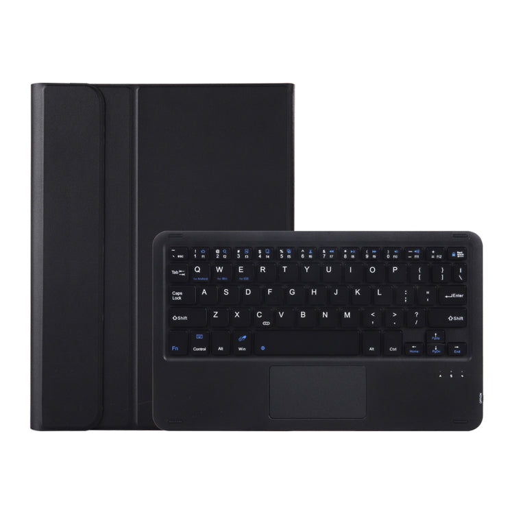 OP11-AS Lambskin Texture Ultra-thin Bluetooth Keyboard Leather Case with Touchpad & Backlight For OPPO Pad 11 inch(Black) - Others Keyboard by PMC TechLife | Online Shopping South Africa | PMC TechLife