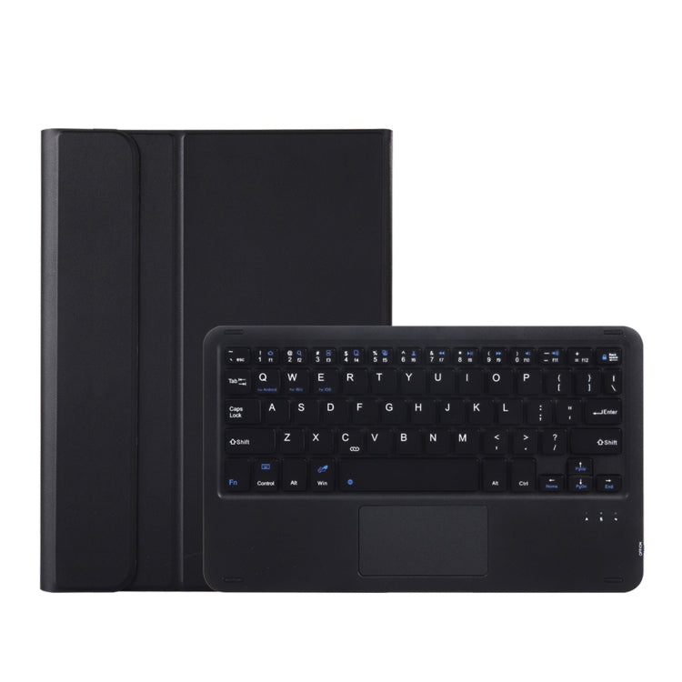 OP12-AS Lambskin Texture Ultra-thin Bluetooth Keyboard Leather Case with Touchpad & Backlight For OPPO Pad Air 10.4 inch(Black) - Others Keyboard by PMC TechLife | Online Shopping South Africa | PMC TechLife