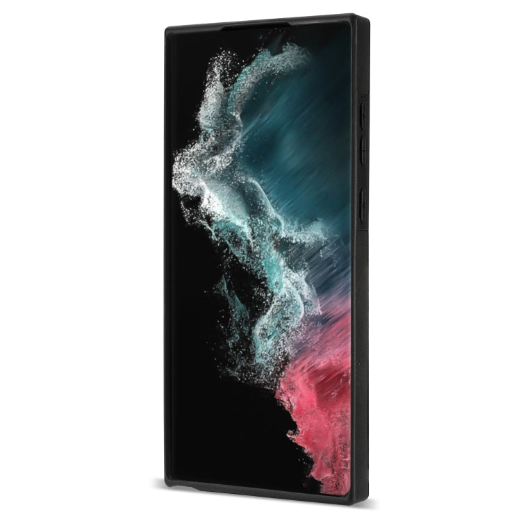 For Samsung Galaxy S22 Ultra 5G N.Bekus Vertical Flip Card Slot RFID Phone Case(Black) - Galaxy S22 Ultra 5G Cases by N.BEKUS | Online Shopping South Africa | PMC TechLife