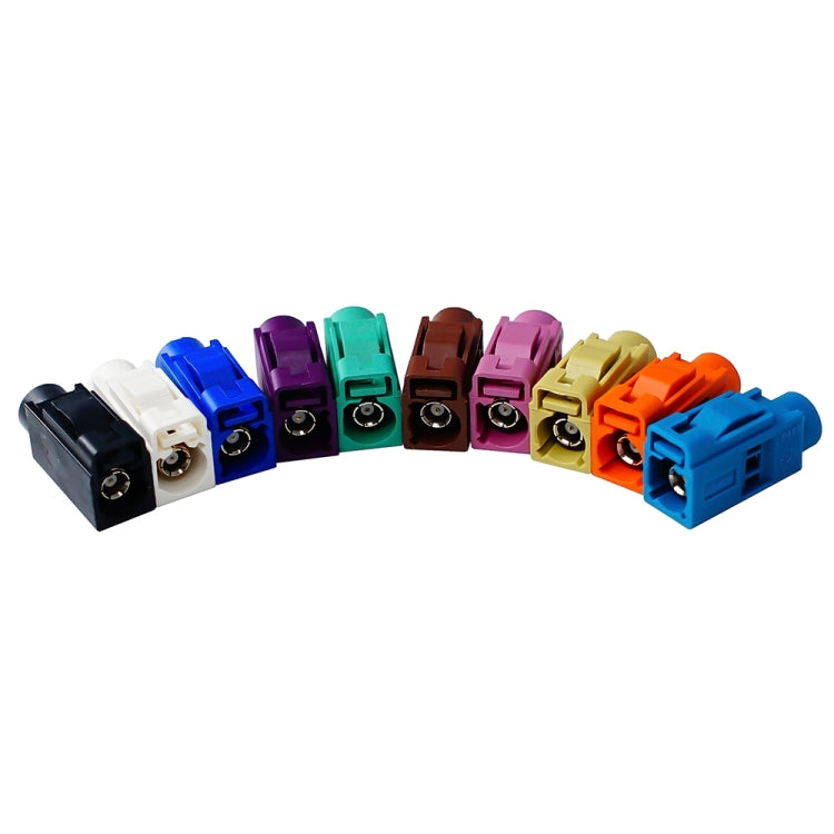 For RG174 Cable Fakra Radio Crimp Female Jack / Plug Connector with Phantom RF Coaxial(Fakra B) - free shipping - PMC TechLife - Order now!