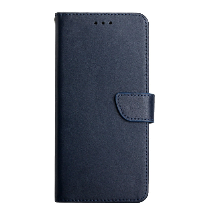 For Tecno Camon 18i Genuine Leather Fingerprint-proof Horizontal Flip Phone Case(Blue) - Tecno Cases by PMC TechLife | Online Shopping South Africa | PMC TechLife | Buy Now Pay Later Mobicred
