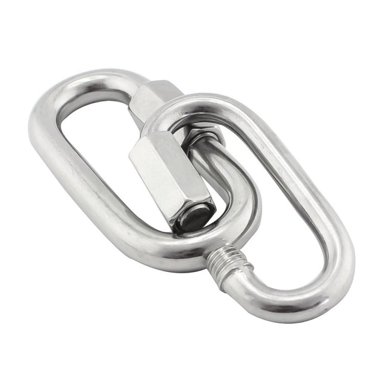 5 PCS 4mm 304 Stainless Steel Quick Connect Ring Runway Buckle - Hooks by PMC TechLife | Online Shopping South Africa | PMC TechLife | Buy Now Pay Later Mobicred