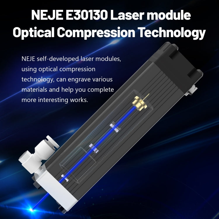 NEJE E30130 5.5W 450nm Laser Engraver Module Kits - free shipping - PMC Jewellery - Order now!