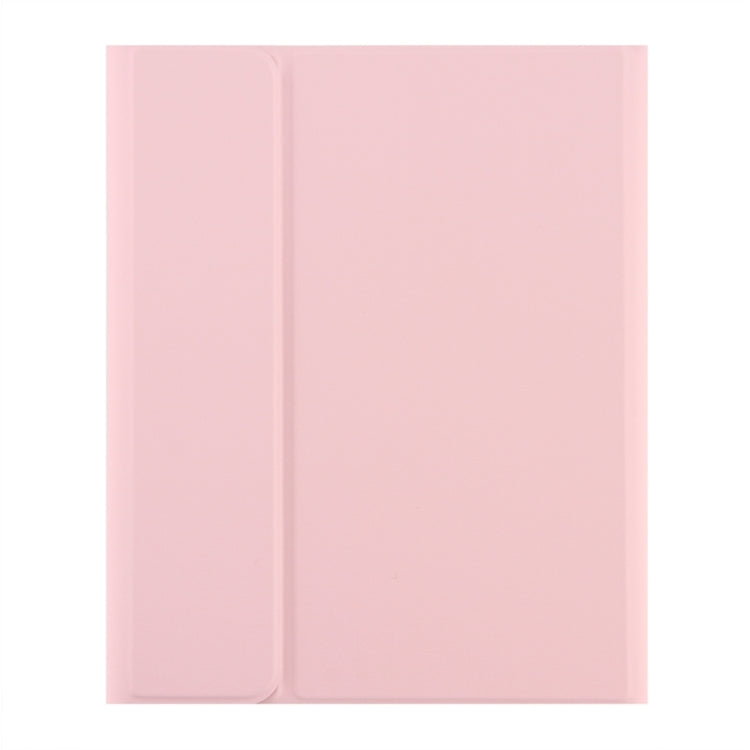 Round Cap Bluetooth Keyboard Leather Case with Pen Slot, without Touchpad For Samsung Galaxy Tab A7 10.4 2020(Pink+Pink Keyboard) - Samsung Keyboard by PMC TechLife | Online Shopping South Africa | PMC TechLife